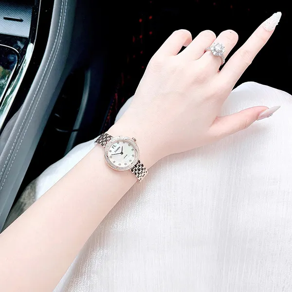 Đồng Hồ Nữ FL Franklin Watch FL41810 Màu Vàng Hồng
