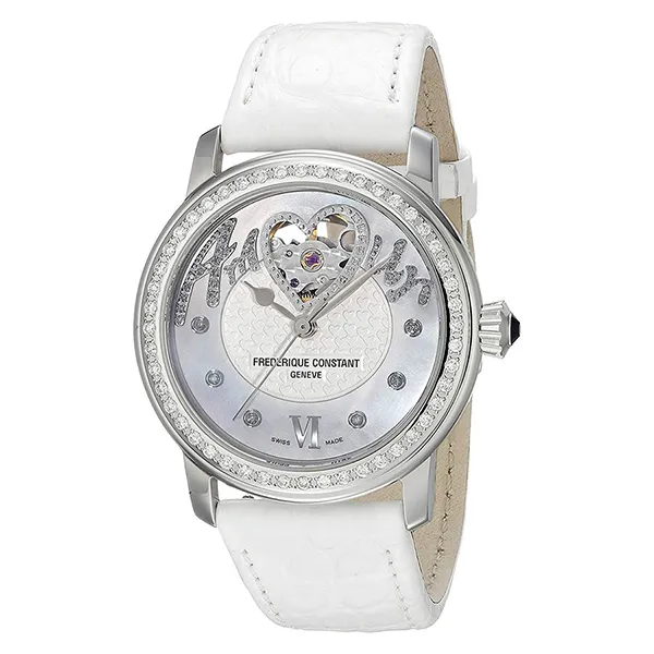 Đồng Hồ Nữ Frederique Constant Amour Heart Beat Limited FC-310SQ2PD6 Màu Trắng