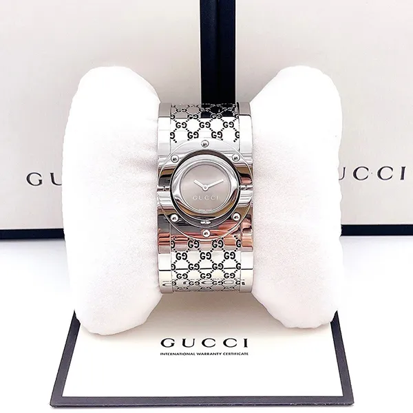 Đồng Hồ Nữ Gucci Twirl Collection Watch YA112401 Màu Bạc