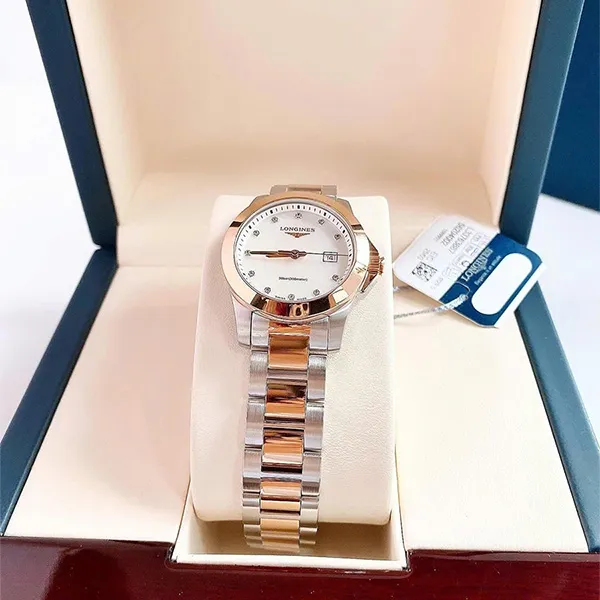 Đồng Hồ Nữ Longines Quartz L3.376.3.88.7 Màu Vàng Gold