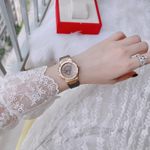 Đồng Hồ Nữ Salvatore Ferragamo F-80 SFIG020019 Ladies Watch 33mm Màu Nâu/ Vàng Hồng