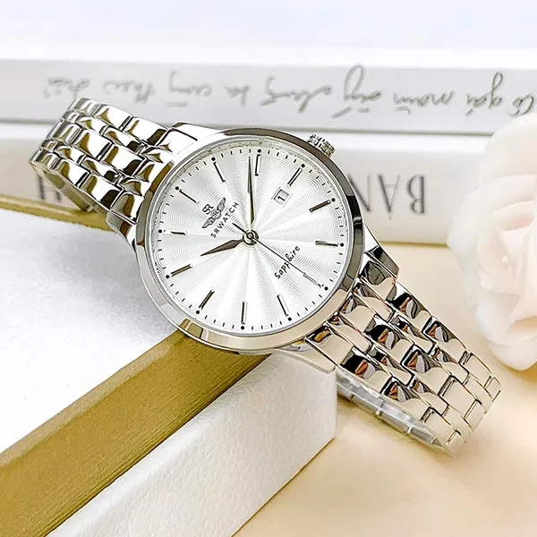 Đồng Hồ Nữ SRWATCH Timepiece TE SL1076.1102TE Màu Bạc