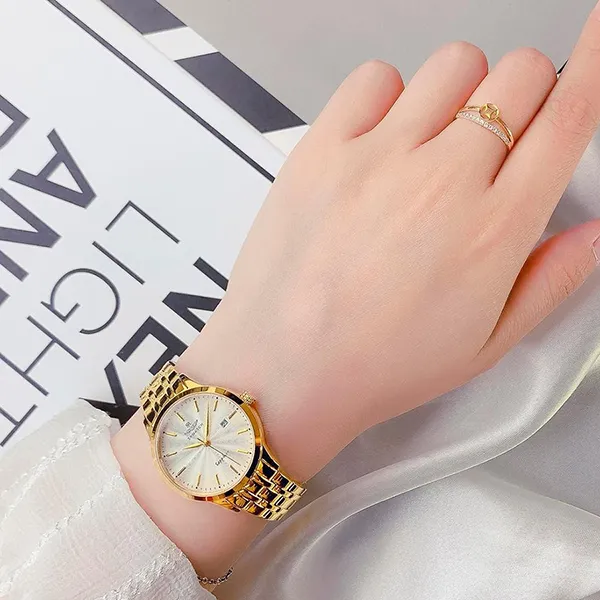 Đồng Hồ Nữ SRWATCH Timepiece TE SL1076.1402TE Màu Vàng Gold