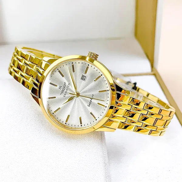 Đồng Hồ Nữ SRWATCH Timepiece TE SL1076.1402TE Màu Vàng Gold