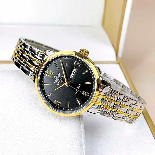Đồng Hồ Nữ SRWATCH Timepiece TE SL1903.1201TE Màu Bạc Đen