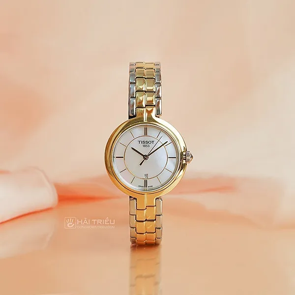 Đồng Hồ Nữ Tissot Flamingo T094.210.22.111.01 Màu Vàng