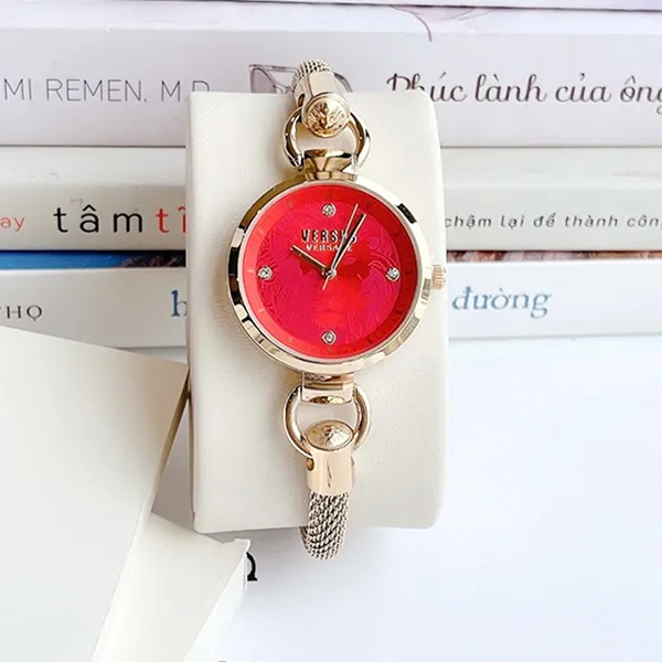 Đồng Hồ Nữ Versus By Versace Quartz VSP631618 Màu Vàng Đỏ