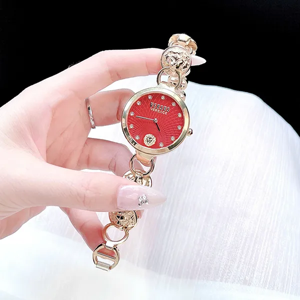 Đồng Hồ Nữ Versus By Versace Quartz VSP631618 Màu Vàng Đỏ