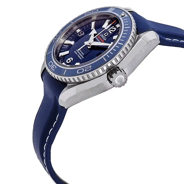 Đồng Hồ Omega Planet Ocean Co-Axial Blue Dial Mid-size Titanium Watch 232.92.38.20.03.001 Màu Xanh Blue