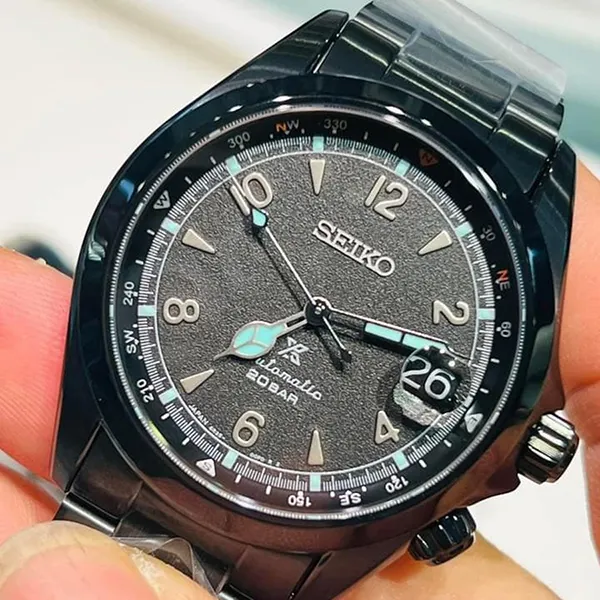 Đồng Hồ Seiko Prospex Alpinist Black Watch SPB337J1 Màu Đen