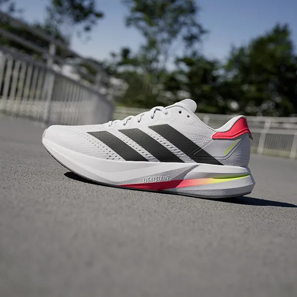 Giày Chạy Bộ Nam Adidas Duramo Speed 2 IF9393 Màu Trắng Xám Size 42