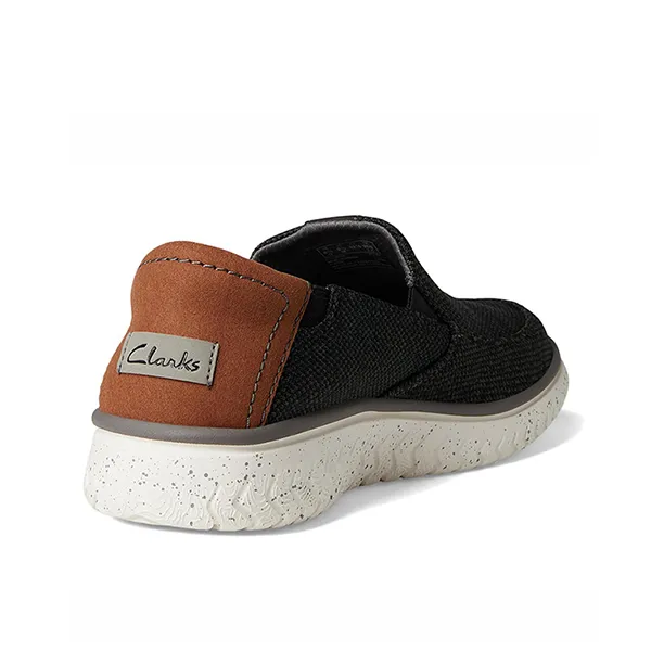Giày Lười Nam Clarks RLX STP Màu Đen Size 39.5