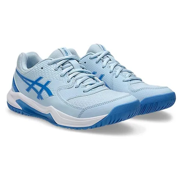Giày Pickleball/Tennis Asics Gel Dedicate 8 Light Blue Blue Coast 1042A237-401 Màu Xanh Pastel Size 36