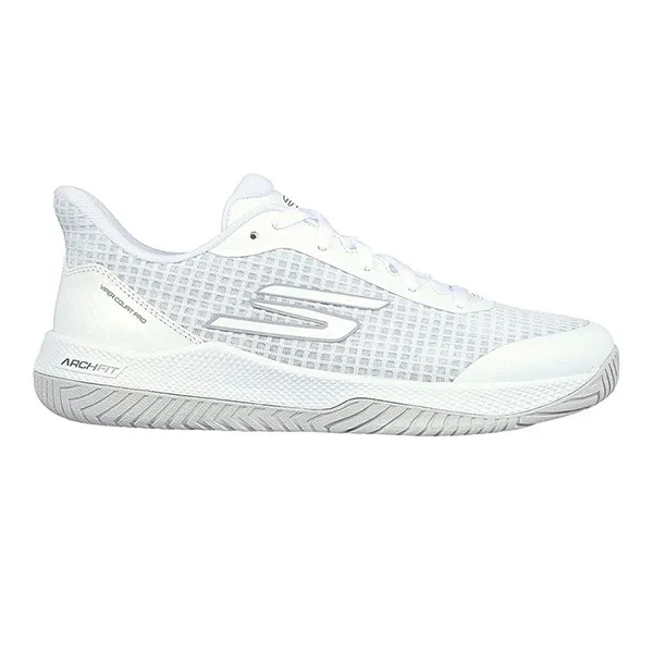 Giày Pickleball/Tennis Skechers Viper Court Pro Shoes 172069C/WHT Màu Trắng Size 36.5
