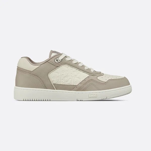Giày Sneaker Nam Dior B27 Uptown Low-Top 3SN272ZAY_H114 Màu Trắng Be Size 40