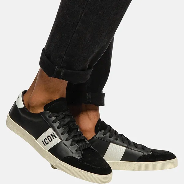 Giày Sneaker Nam Dsquared2 SNM0189 13220001 Màu Đen Size 40