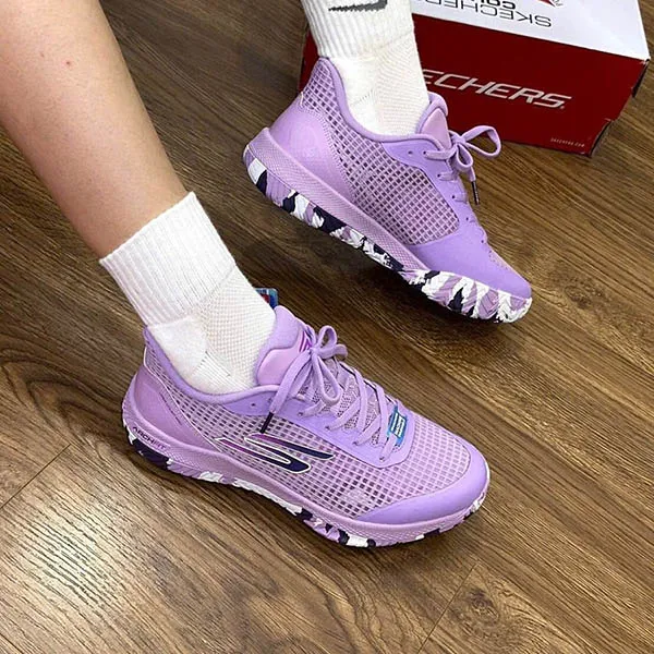 Giày Tennis/Pickleball Skechers Viper Court Pro Purple 172069C-LAV Màu Tím Size 36