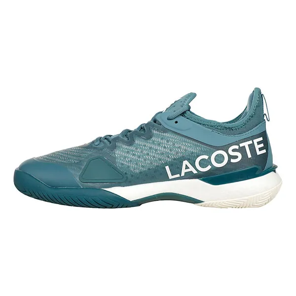 Giày Tennis/Pickleball Nam Lacoste AG-LT Lite AC All Court Màu Xanh Ngọc Lam Size 41