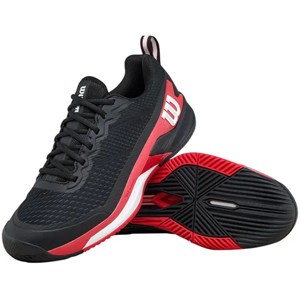 Giày Tennis/pickleball Nam Wilson Men's Rush Pro 4.5 WRS334330 Màu Đen Size 40