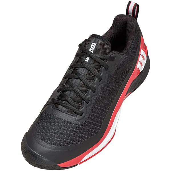 Giày Tennis/pickleball Nam Wilson Men's Rush Pro 4.5 WRS334330 Màu Đen Size 40