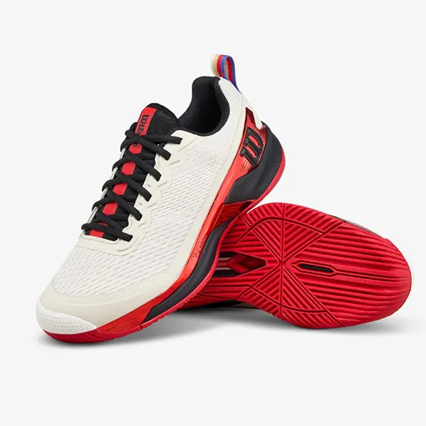 Giày Tennis/Pickleball Nam Wilson Rush Pro 4.5 Men's Tennis Shoes WRS336670U Màu Trắng Size 41