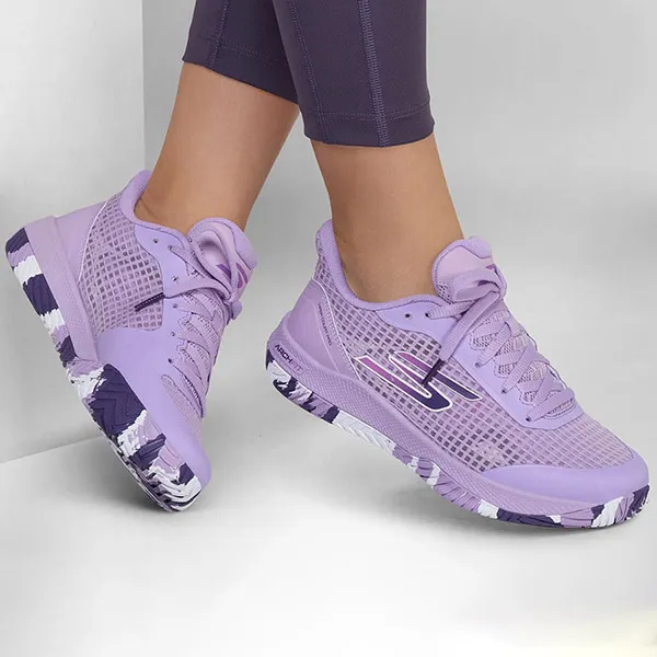 Giày Tennis/Pickleball Nữ Skechers Viper Court Pro 172069-LAV Màu Tím Size 38