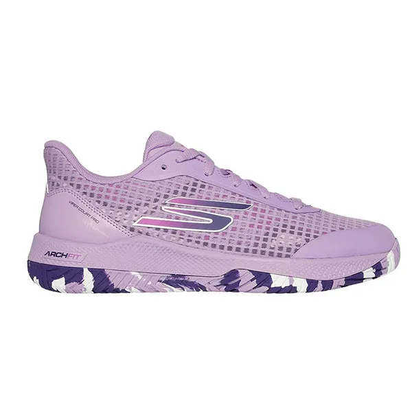 Giày Tennis/Pickleball Nữ Skechers Viper Court Pro 172069-LAV Màu Tím Size 38