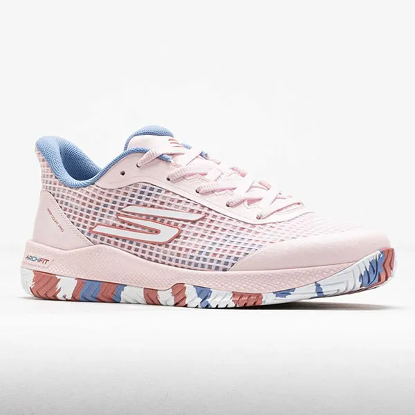 Giày Tennis/Pickleball Nữ Skechers Viper Court Pro 172069-LTPK Màu Hồng Nhạt Size 37.5