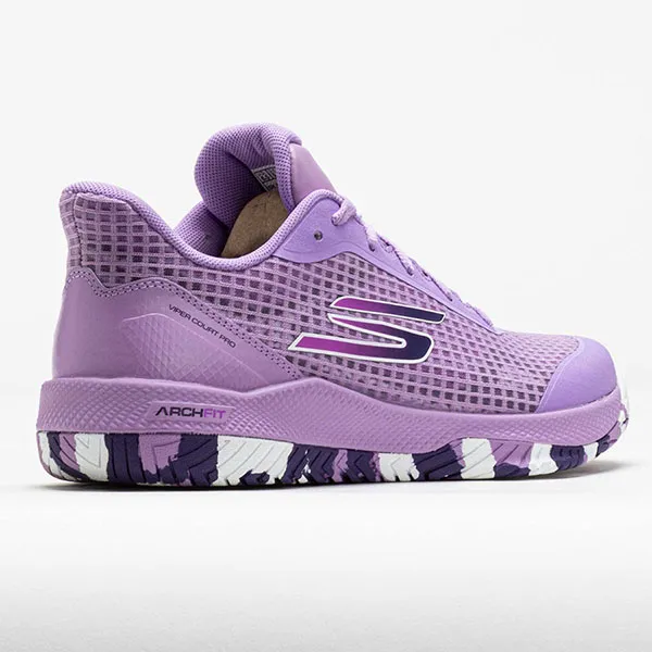 Giày Tennis/Pickleball Skechers Viper Court Pro 172069C-LAV Màu Tím Size 36