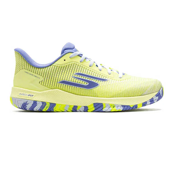 Giày Tennis/Pickleball Nữ Skechers Viper Court Pro 2.0 172109_LMLV Màu Tím Size 39