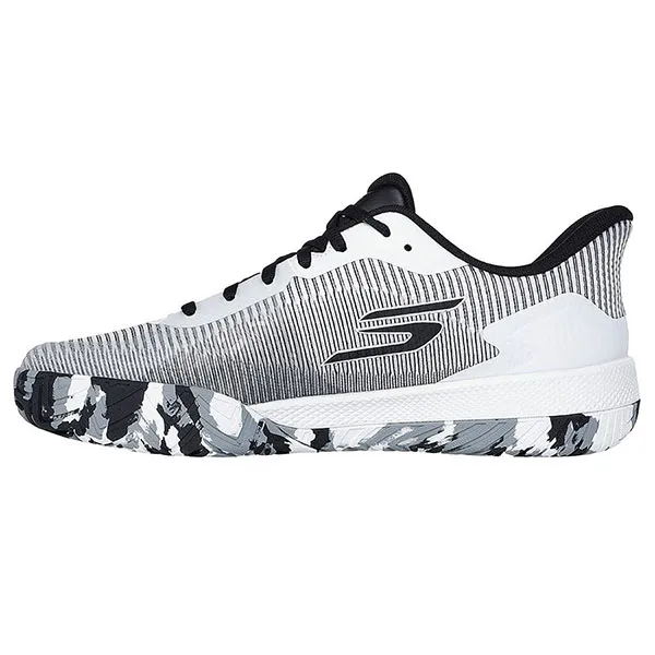 Giày Tennis/Pickleball Skechers Viper Court Pro 2.0 ‘White’ 246109-WBK Màu Trắng Đen Size 39.5
