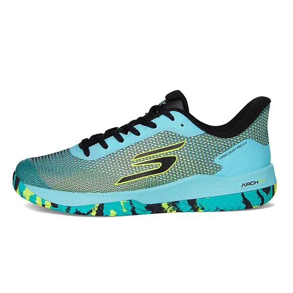 Giày Tennis/Pickleball Skechers Viper Court Pro 246109C-AQMT Màu Xanh Blue Size 42