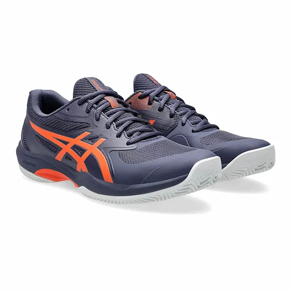 Giày Thể Thao Nam Asics Game FF CLAY/OC Shoes 1041A490-500 Màu Xanh - Cam Size 39.5
