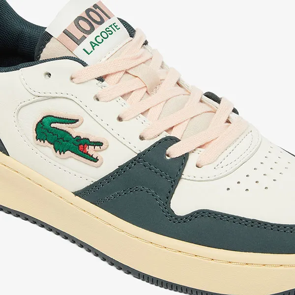 Giày Thể Thao Lacoste L001 Set Leather Sneakers 49SFA0088 1Y5 Màu Trắng Phối Xanh Size 39.5
