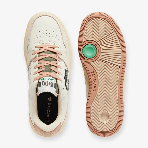 Giày Thể Thao Lacoste L001 Set Leather Sneakers 49SFA0088 UH1 Màu Trắng Hồng Size 39.5