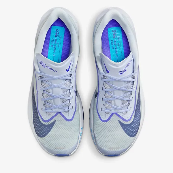 Giày Thể Thao Nam Nike Zoom Fly 6 FN8454-002 Màu Trắng Phối Xanh Size 38.5