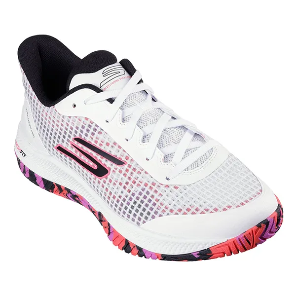 Giày Thể Thao Skechers Viper Court Pro ‘White Hot Pink’ 246069C-WHP Màu Trắng Size 41