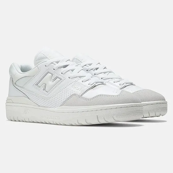 Giày Thể Thao New Balance 550 White Grey Toe BB550LSA Màu Xám Trắng Size 39.5