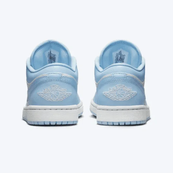 Giày Thể Thao Nike Air Jordan 1 Low ‘Aluminum’ DC0774-141 Màu Trắng Phối Xanh Size 37.5