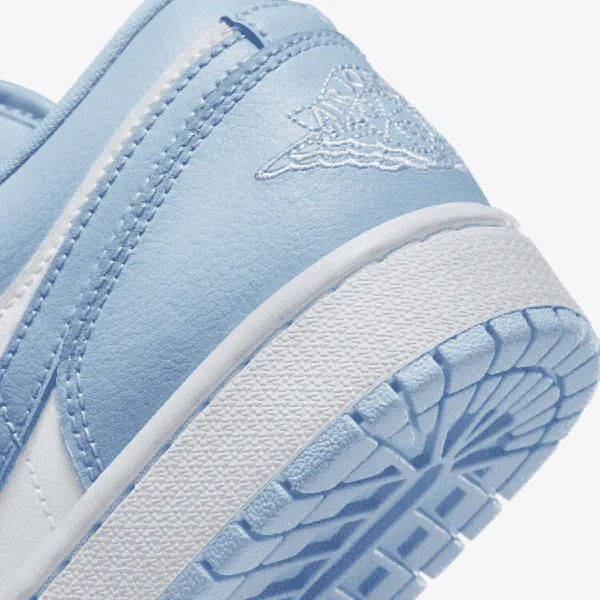 Giày Thể Thao Nike Air Jordan 1 Low ‘Aluminum’ DC0774-141 Màu Trắng Phối Xanh Size 37.5