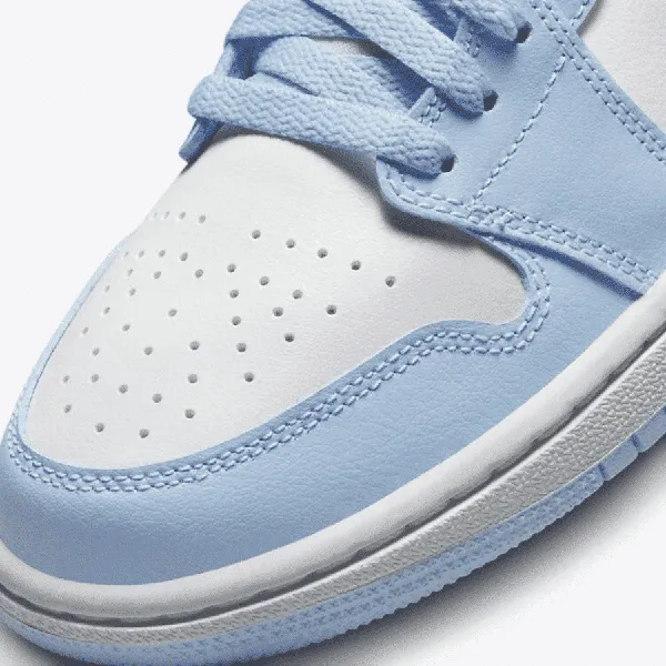 Giày Thể Thao Nike Air Jordan 1 Low ‘Aluminum’ DC0774-141 Màu Trắng Phối Xanh Size 37.5