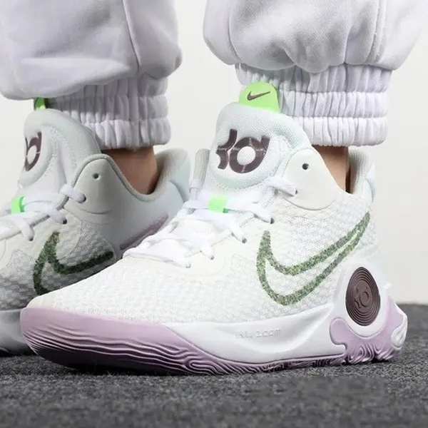 Giày Thể Thao Nike KD Trey 5 IX EP ‘White Lime Light Purple’ DJ6922-100 Màu Trắng Size 40