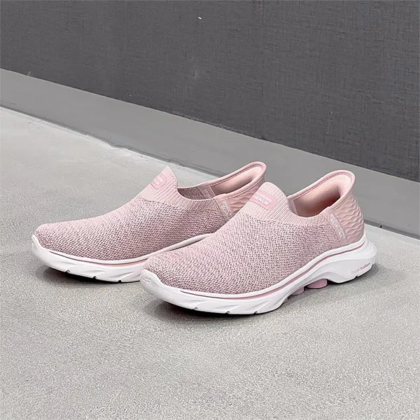 Giày Thể Thao Nữ Skechers Go Walk 7 Spring Time Pink Màu Hồng Size 36