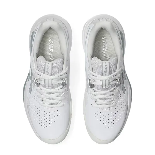 Giày Thể Thao Pickleball Asics Gel Challenger 15 White Pure Silver 1042A294-101 Màu Trắng/Bạc Size 37.5