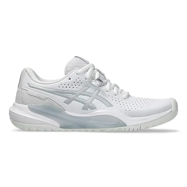 Giày Thể Thao Pickleball Asics Gel Challenger 15 White Pure Silver 1042A294-101 Màu Trắng/Bạc Size 37.5