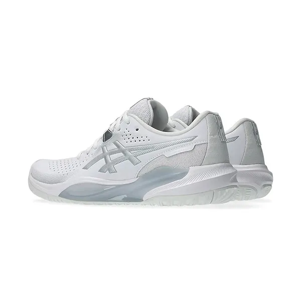 Giày Thể Thao Pickleball Asics Gel Challenger 15 White Pure Silver 1042A294-101 Màu Trắng/Bạc Size 37.5