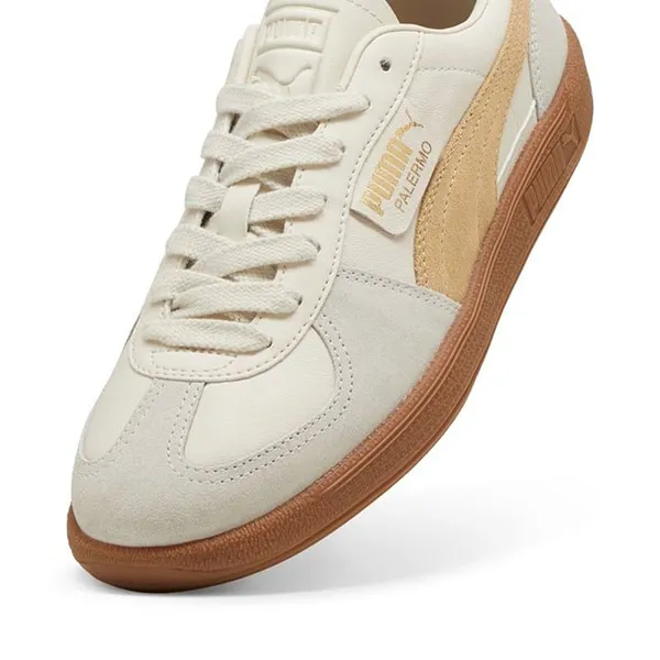 Giày Thể Thao Puma Palermo Leather 396464-13 Màu Kem Size 35.5