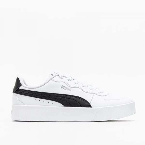 Giày Thể Thao Puma Skye Clean Black/White 380147-04 Màu Trắng Size 36
