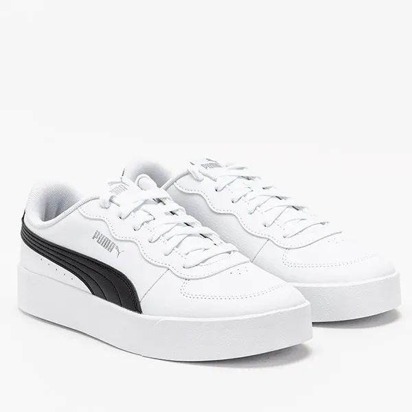 Giày Thể Thao Puma Skye Clean Black/White 380147-04 Màu Trắng Size 36