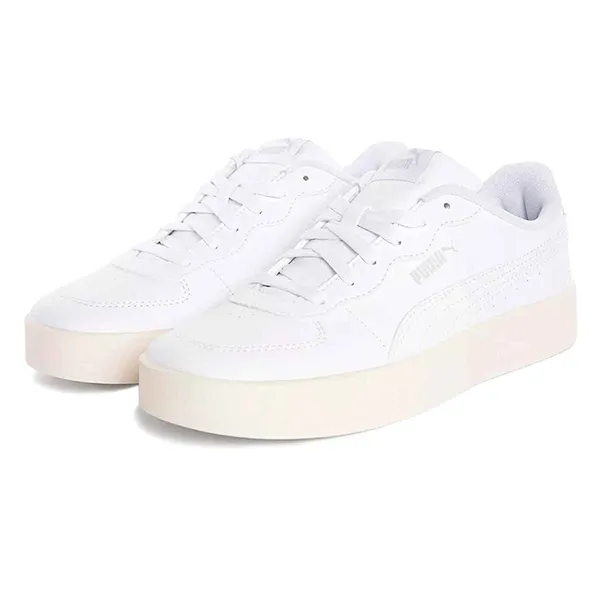 Giày Thể Thao Puma Skye Clean Vintage White 380147-14 Màu Trắng Size 37